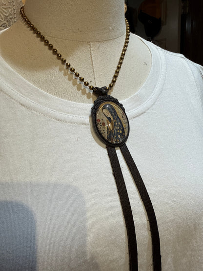 Jaded Gypsy Lady of Guadeloupe Necklace