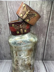 Bronze Butterfly Cuff