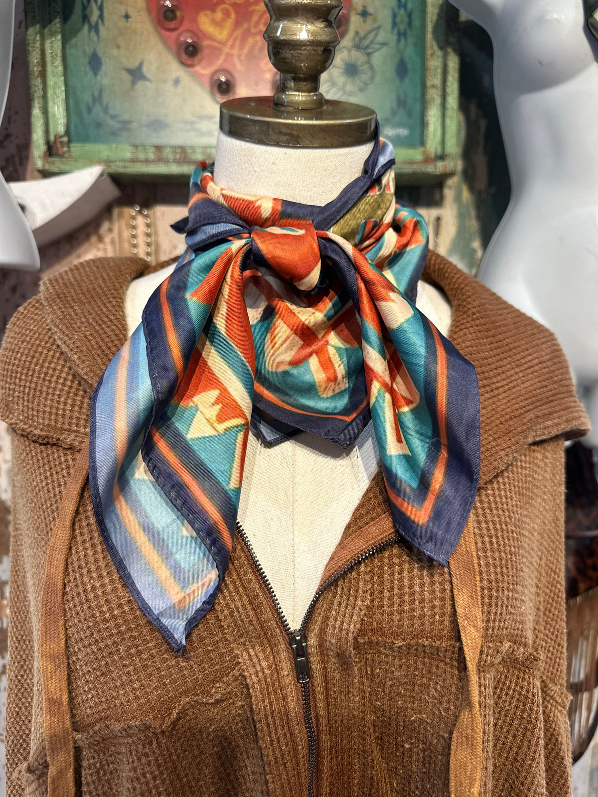 Blue & Rust Wildrag