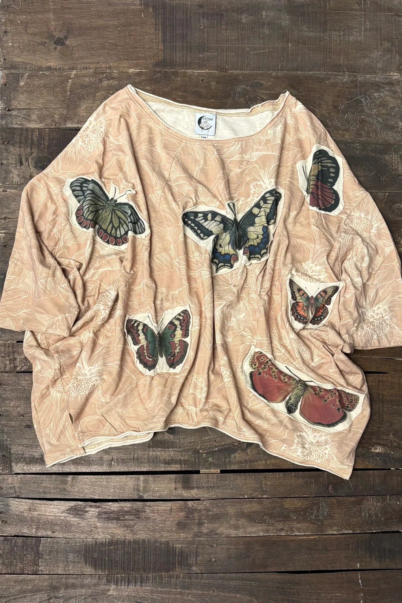 Jaded Gypsy Tan Flutter By Be Free Top