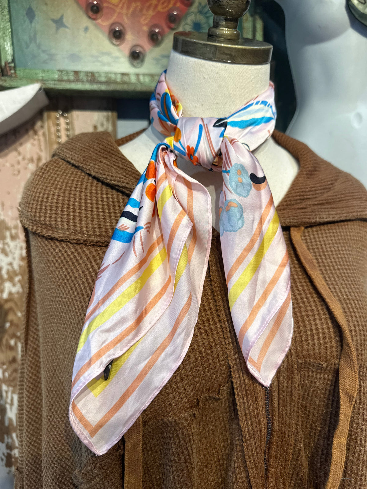 Light Pink & Blue Twilly