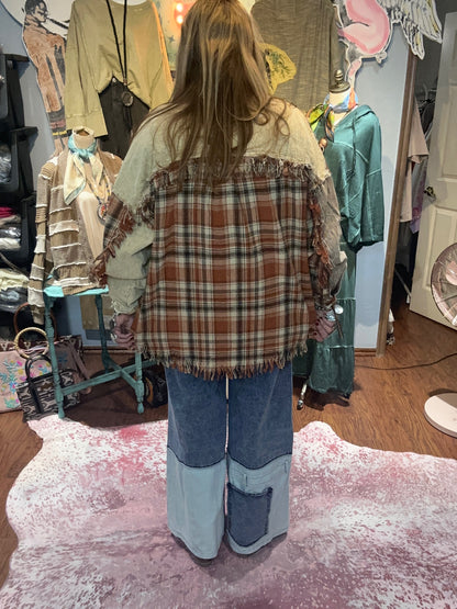 Oli & Hali Denim Patchwork Jeans