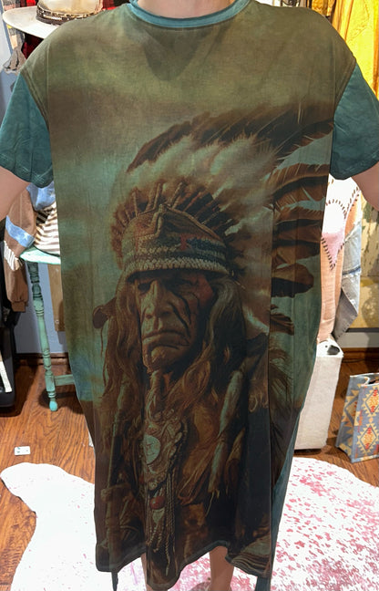 Teal Chief Dress