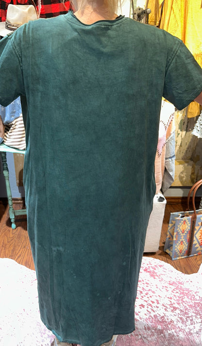 Teal Chief Dress