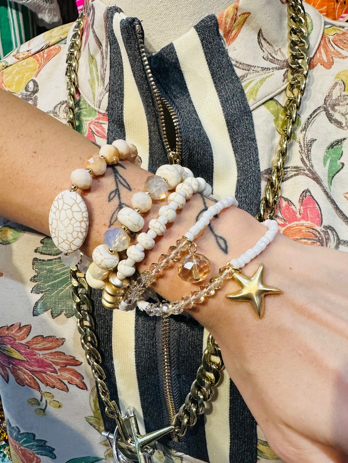 Starfish Bracelet Set