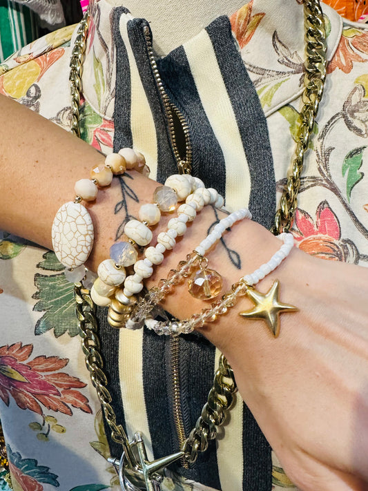 Starfish Bracelet Set