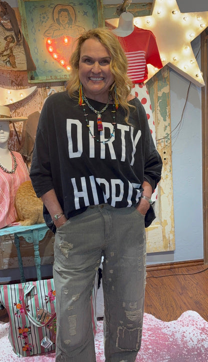 Jaded Gypsy Be Free Top - Dirty Hippie Midnight