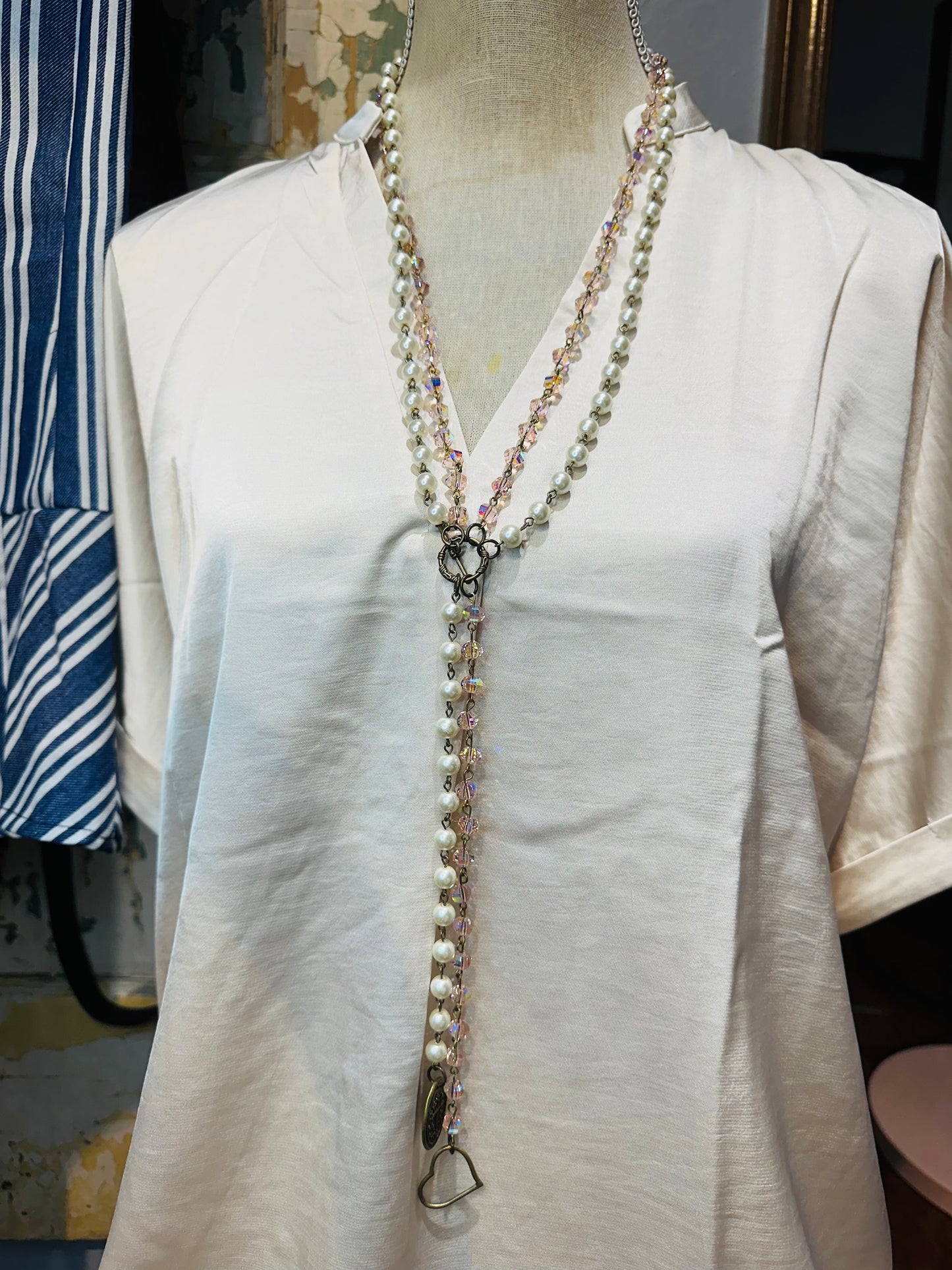 Lariat Charm Necklace