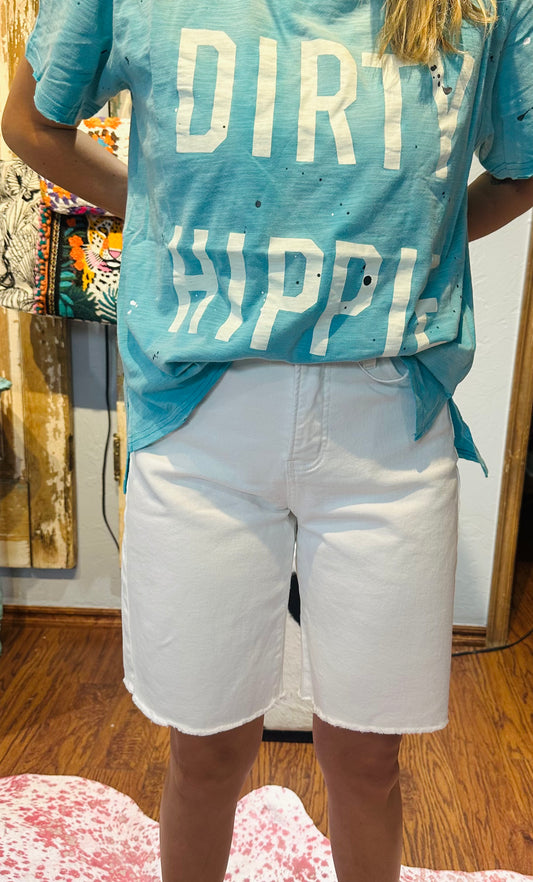 Risen Mid Rise Fit - Relaxed Fit Bermuda Shorts