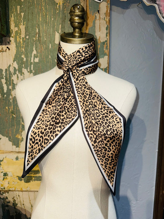 Leopard Print Twilly