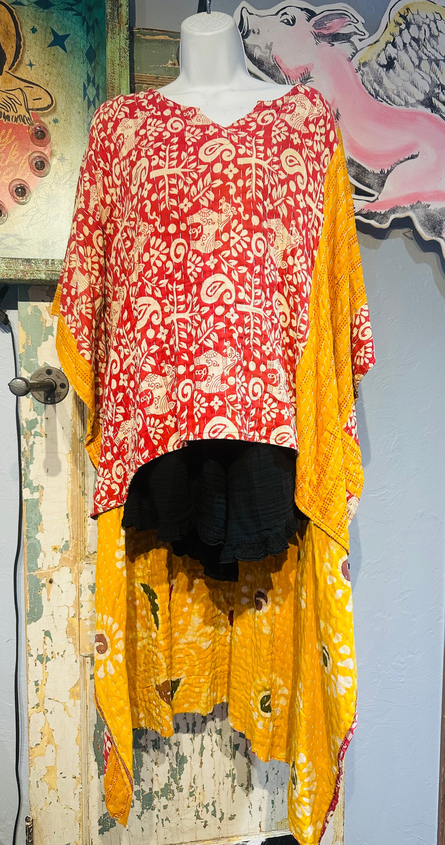 Jaded Gypsy Kantha High-Low