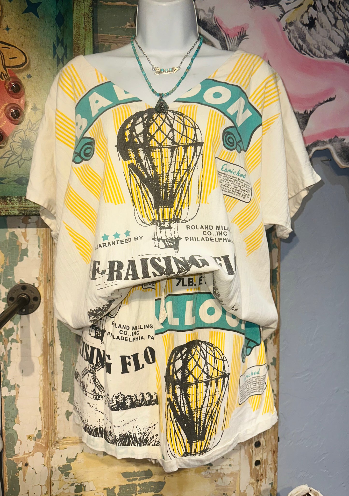 Jaded Gypsy Balloon Feedsack Top