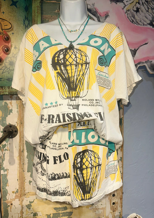 Jaded Gypsy Balloon Feedsack Shorts