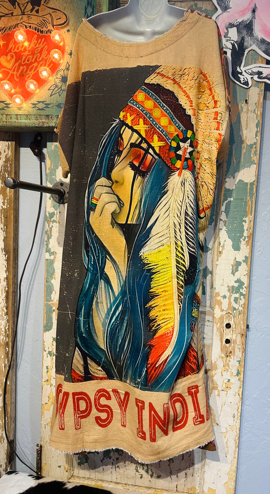 Gypsy Indian Linen High-Low