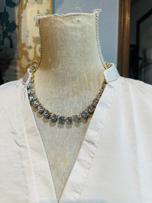 Gold Bling Choker