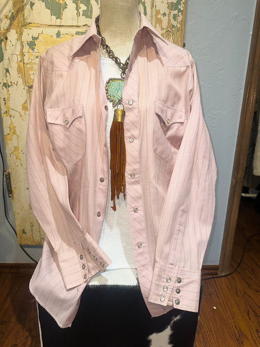 Retro Wrangler Long Sleeve Pearl Snap