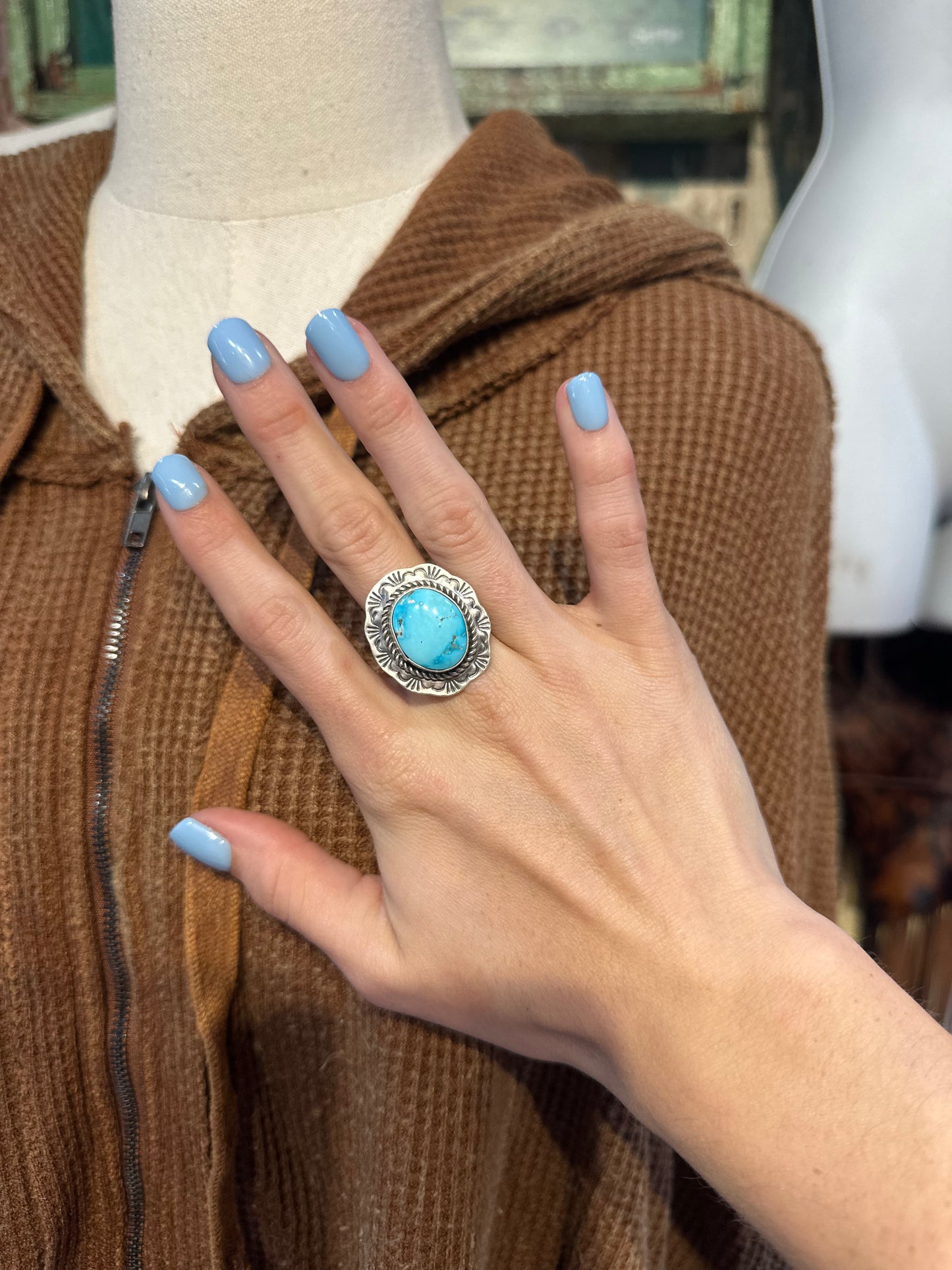 Navajo Turquoise Ring