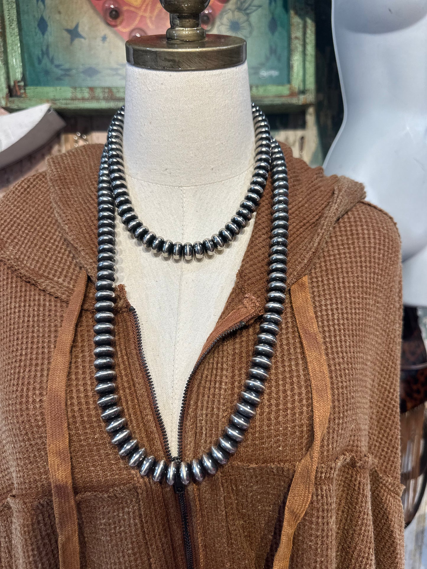 Inspired Navajo Saucer Pearls