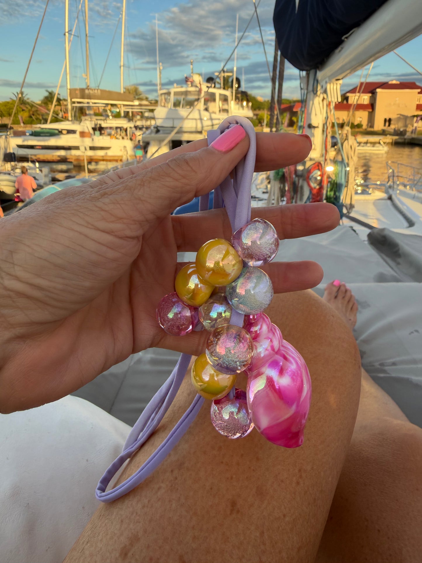 Bubble Sea Shell Necklace