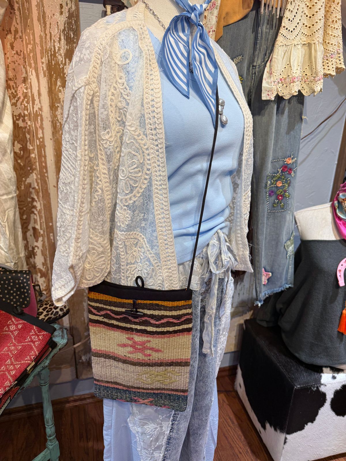 Handwoven Crossbody Bag #1