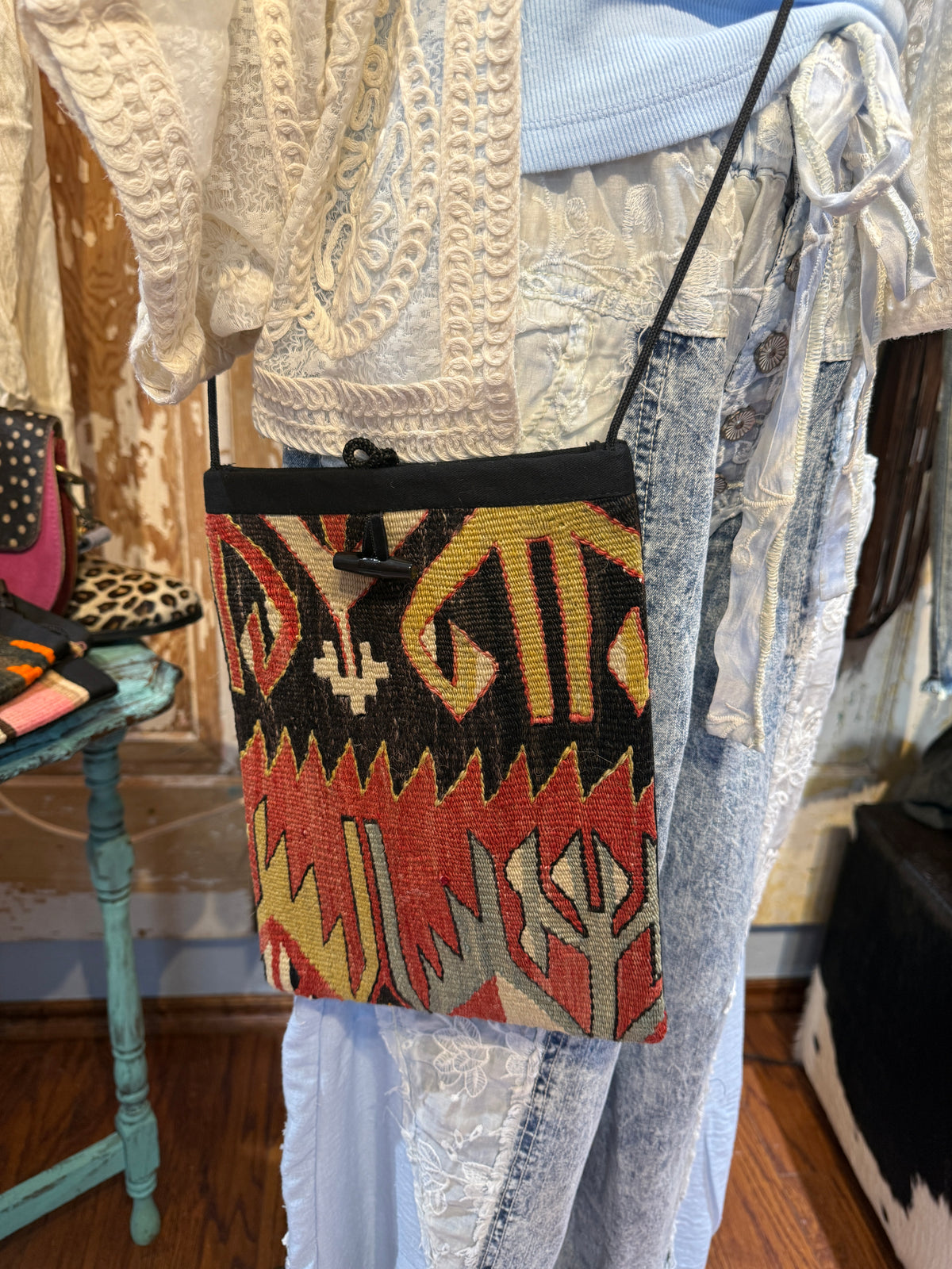 Handwoven Crossbody Bag #7