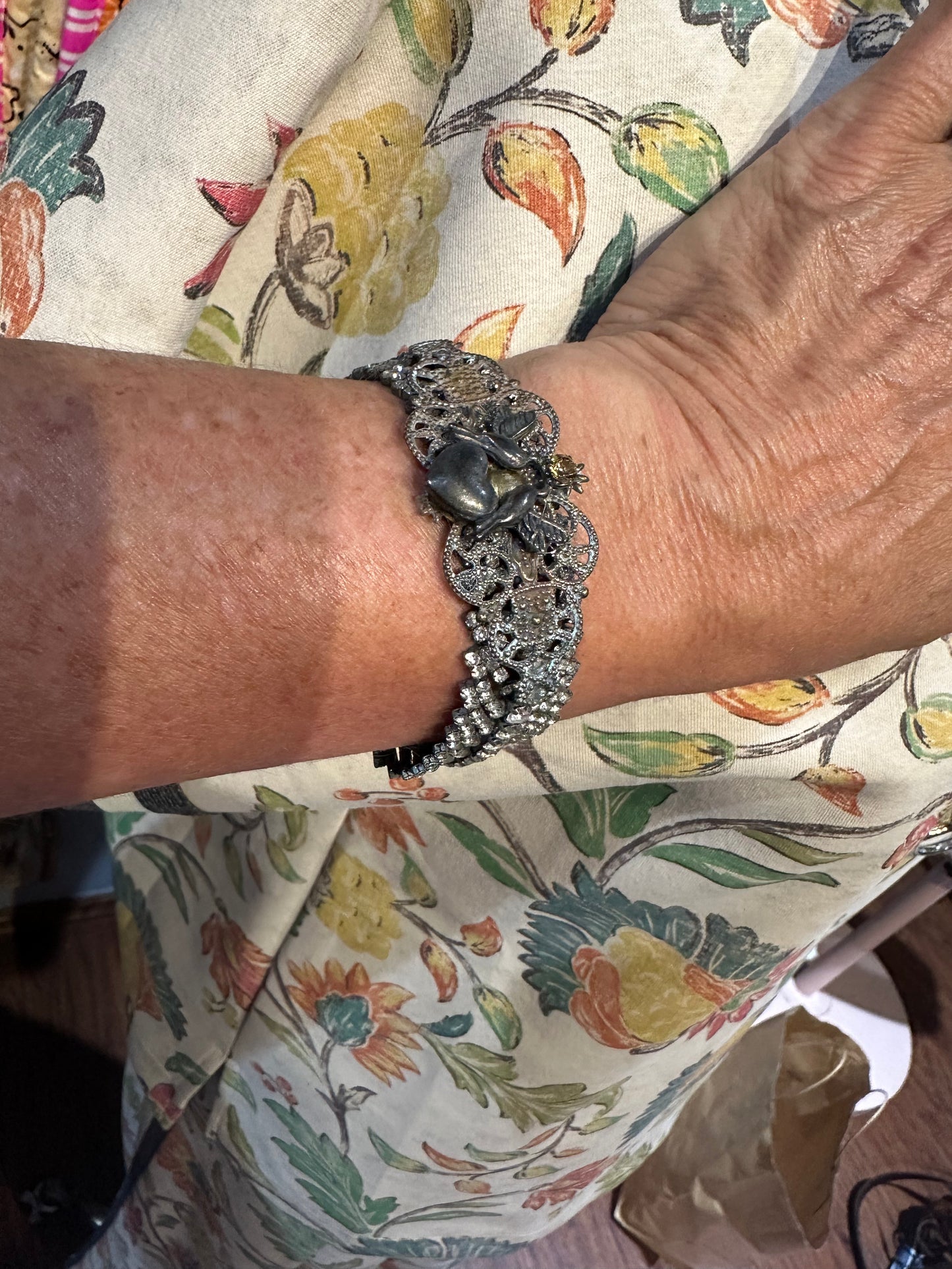 Silver Heart Bracelet