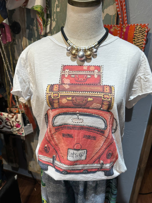 Let’s Go Beetle Bug with Trunks Tee