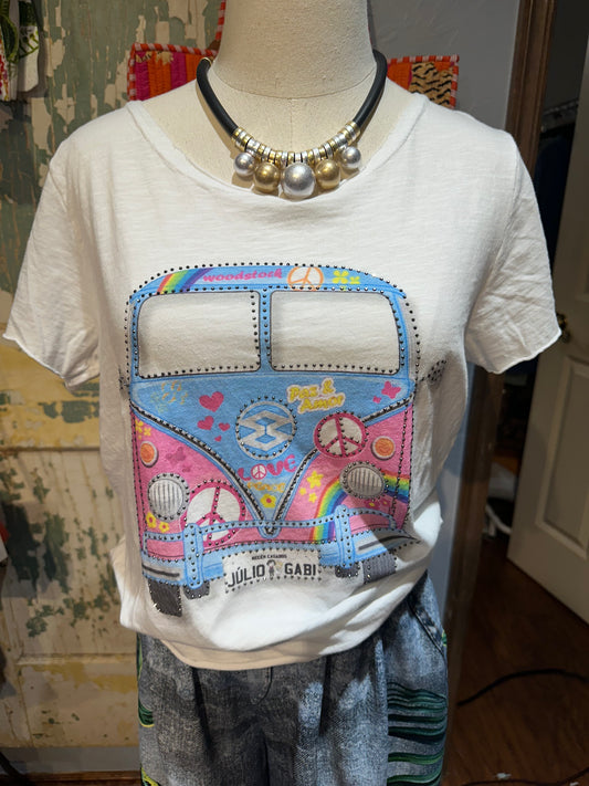 Woodstock Love Bug Volkswagon Tee