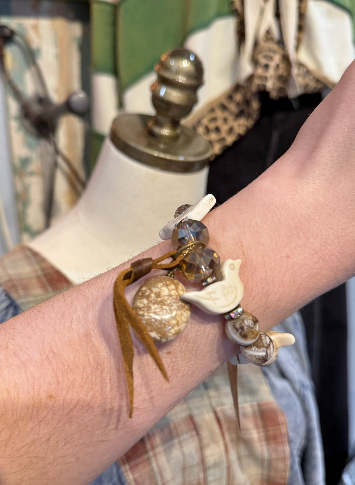 Sandra Ling Dove Bracelet