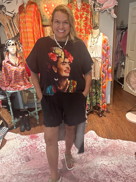 Frida & Sacred Heart High Low Top