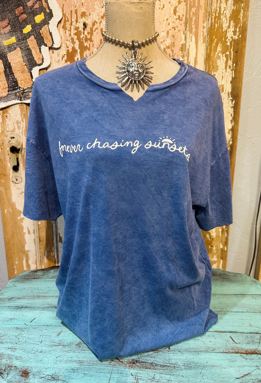 Forever Chasing Sunsets Tee