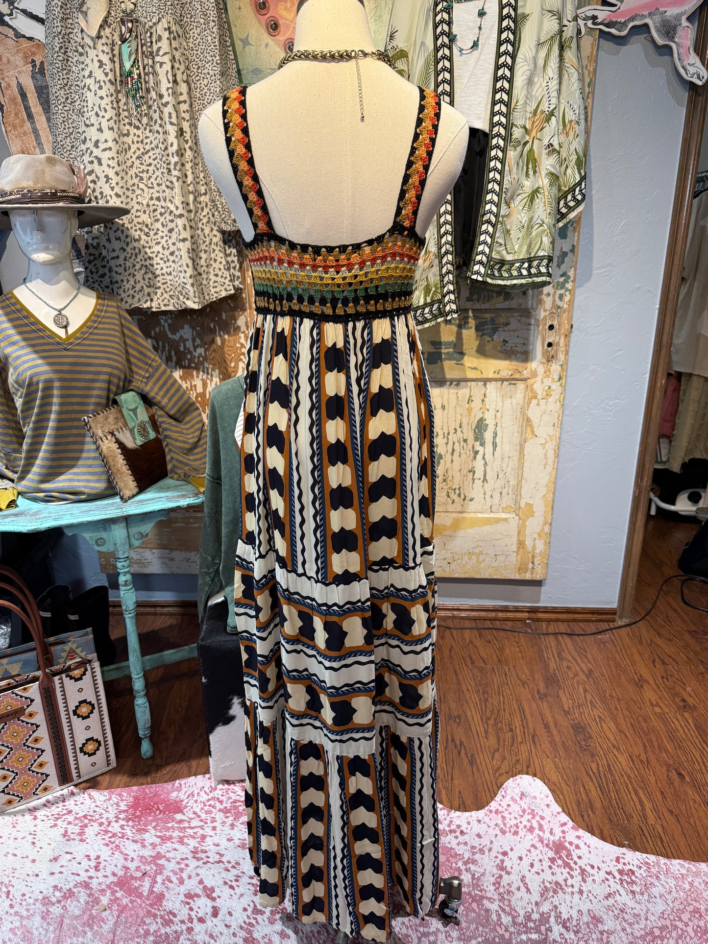 Crochet Hippie Dress