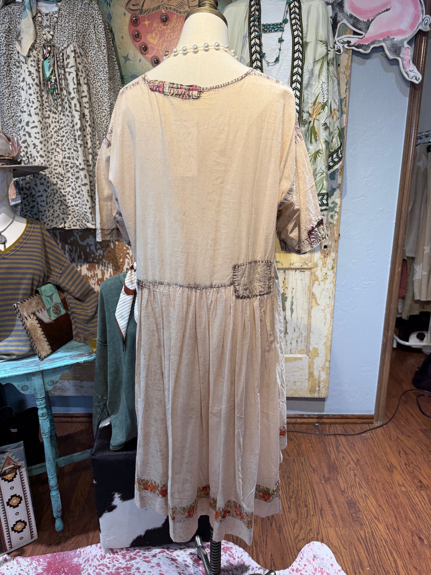 Paperlace Vintage Patchwork Dress