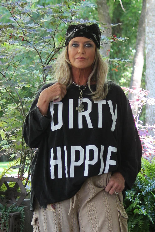 Jaded Gypsy Be Free Top - Dirty Hippie Midnight