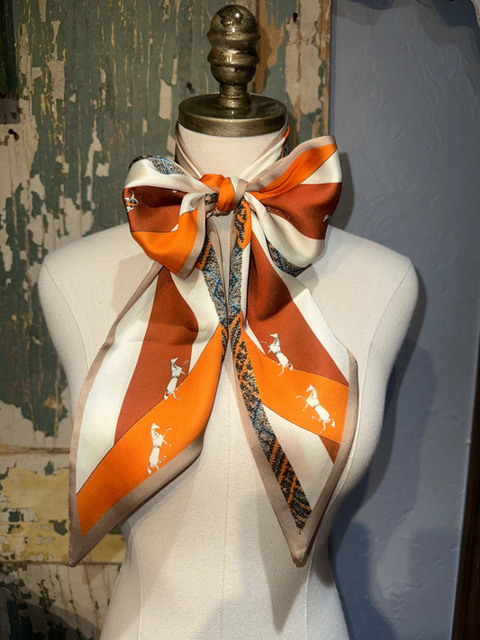 Orange Inspired Twilly