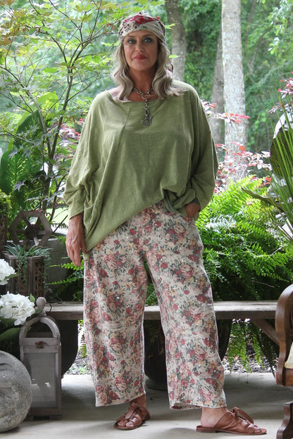 Jaded Gypsy Barrel Of Dreams Jeans - Rose Garden Regular priceSale price