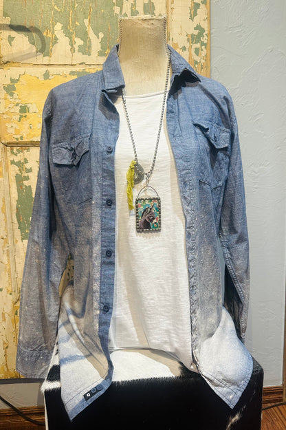 Denim Donkey Jacket / Top