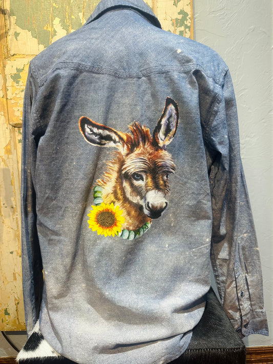 Denim Donkey Jacket / Top