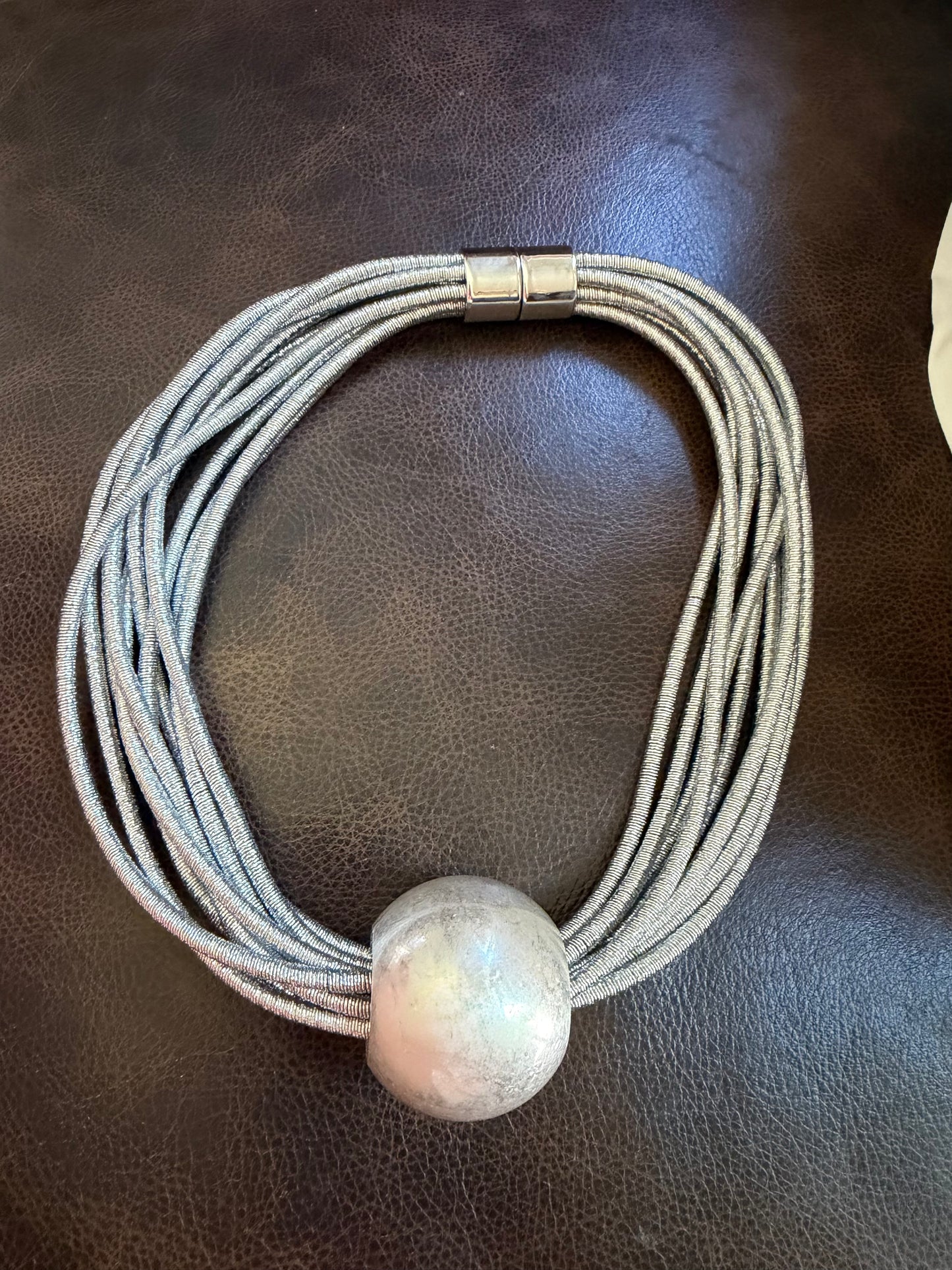 10 Strand Magnetic Closure Necklace