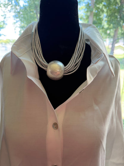 10 Strand Magnetic Closure Necklace