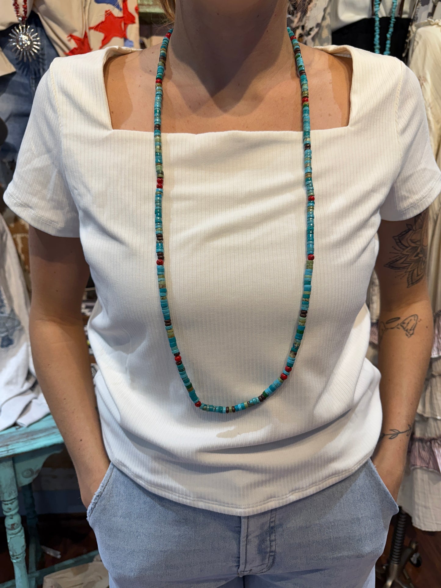 White Layering Top