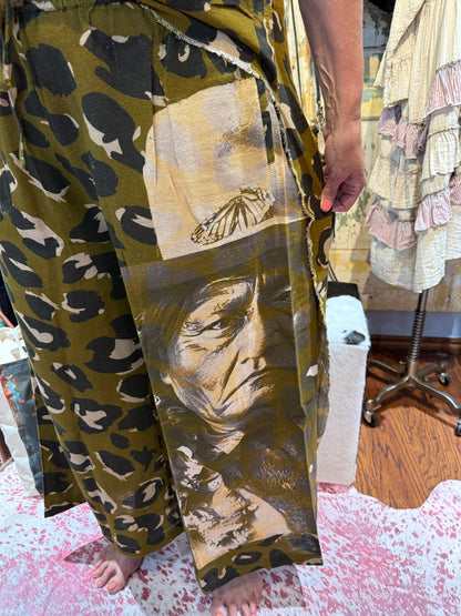 Chief Olive Leopard Pants