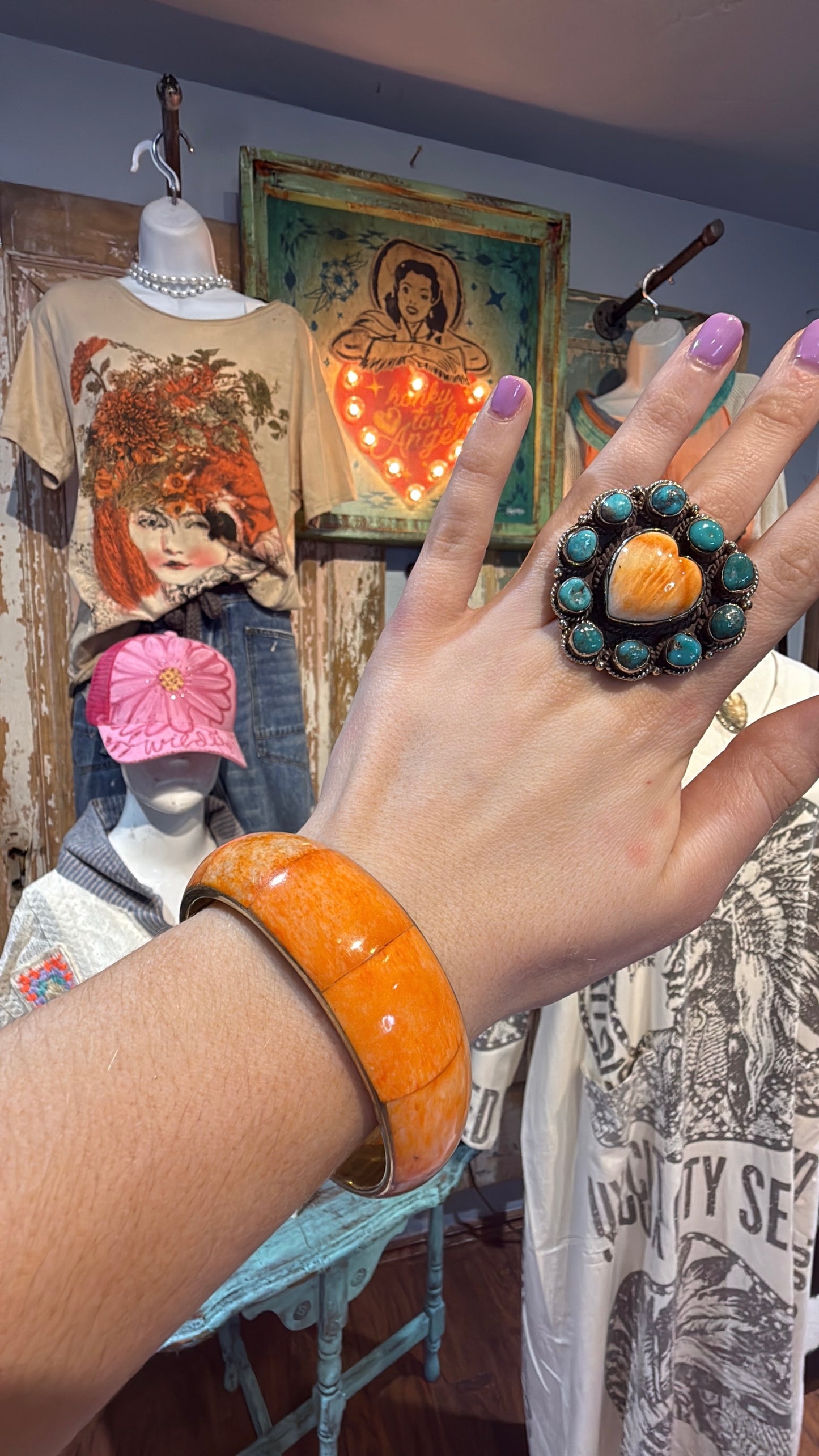 Orange Bracelet