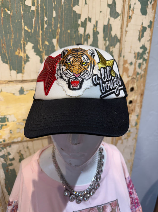 Tiger Patch Trucker Hat