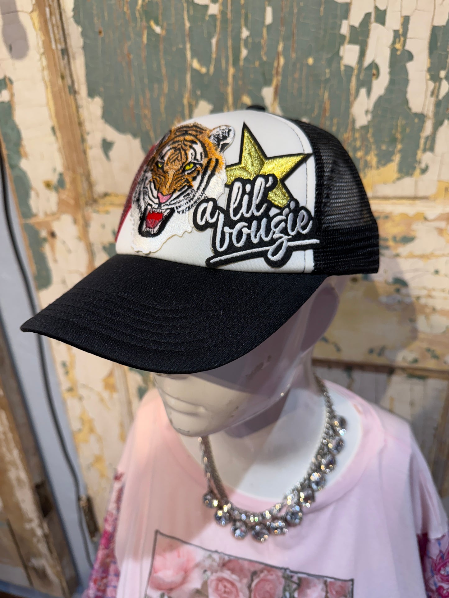 Tiger Patch Trucker Hat