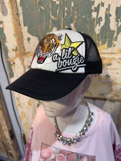 Tiger Patch Trucker Hat