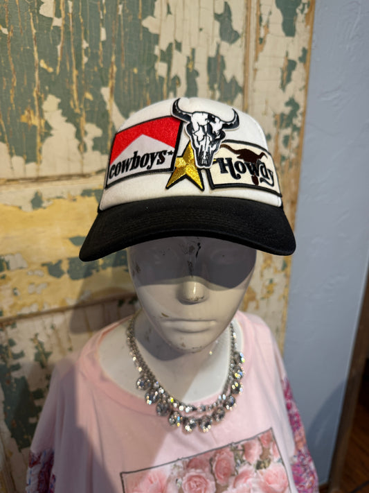 Cowboys Patch Trucker Hat