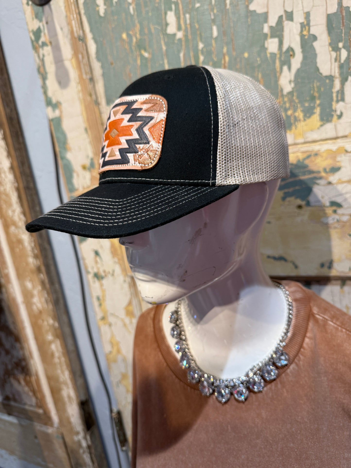Aztec Patch Trucker Hat