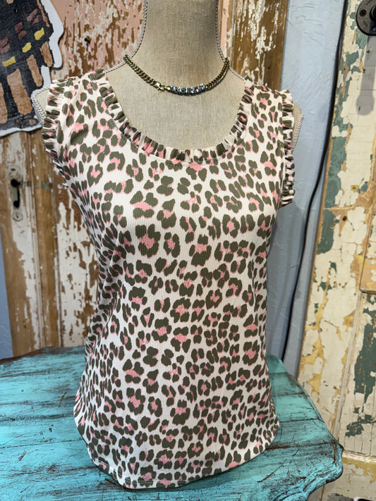 Green Cheetah Tank