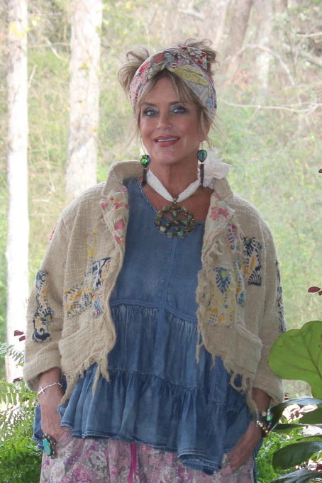 Jaded Gypsy Floral Dust Jacket